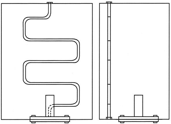 蒸汽管伴熱結(jié)構(gòu)說明